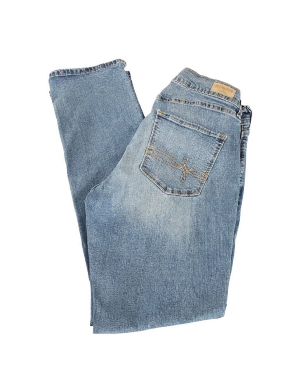 Denizen Levi's Women's Blue Jeans Curvy Slim Flare Leg 4